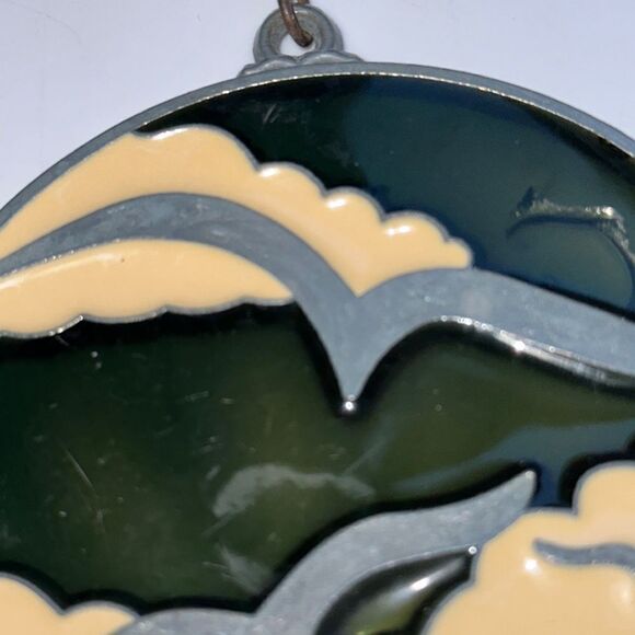 Vintage birds/seagulls round sun catcher - Picture 2 of 5